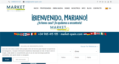 Desktop Screenshot of market-spain.com